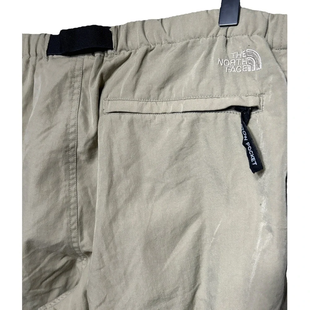 The North Face Y2K‎ Nylon Belted Cargo Pants Beige Men's Size Large